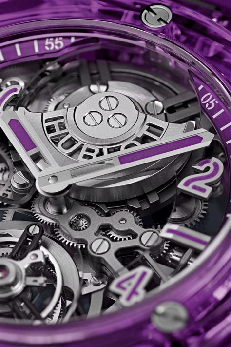 hublot 1240517|Big Bang Tourbillon Automatic Purple Sapphire 44 mm .